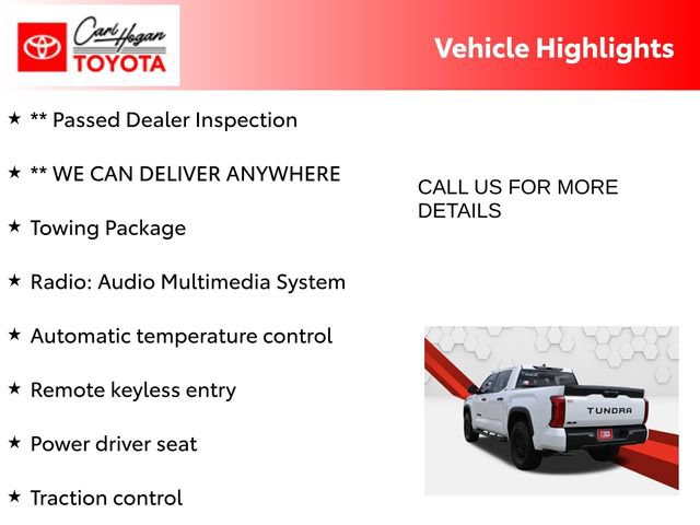 Used 2026 Toyota Tundra SR5 AWD/4WD image 5