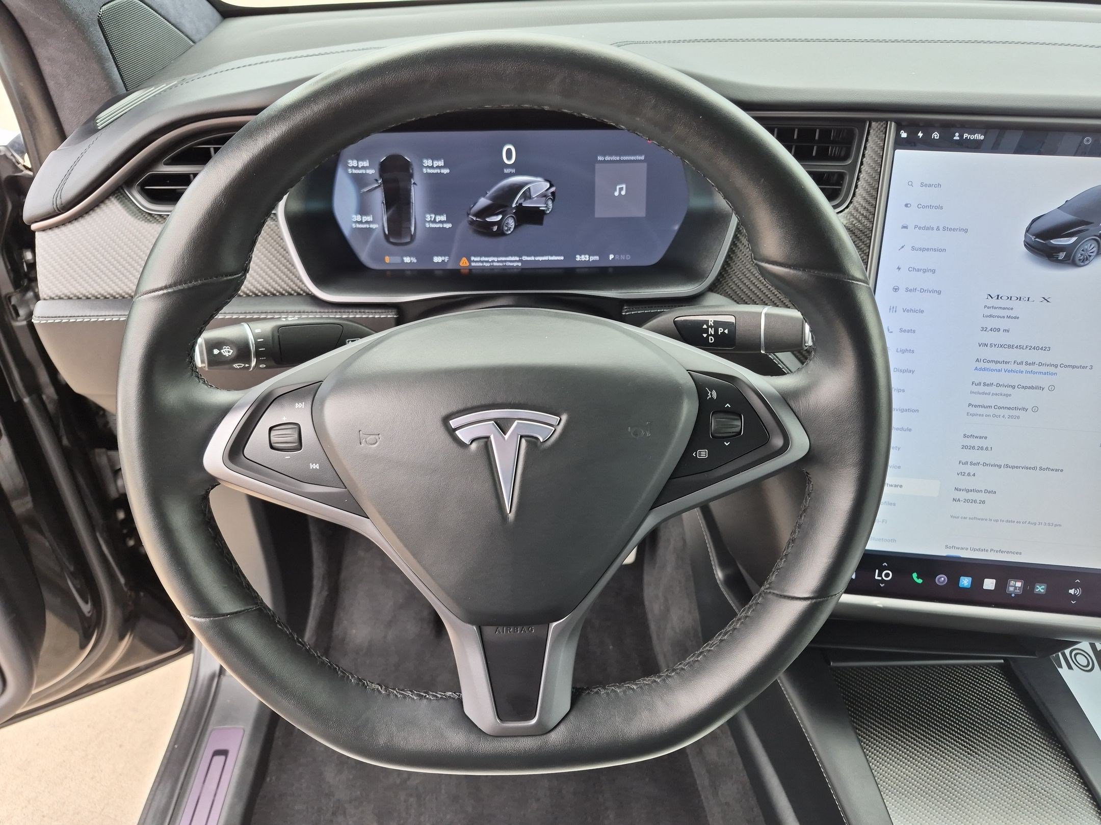 Used 2020 Tesla Model X Performance AWD/4WD image 16