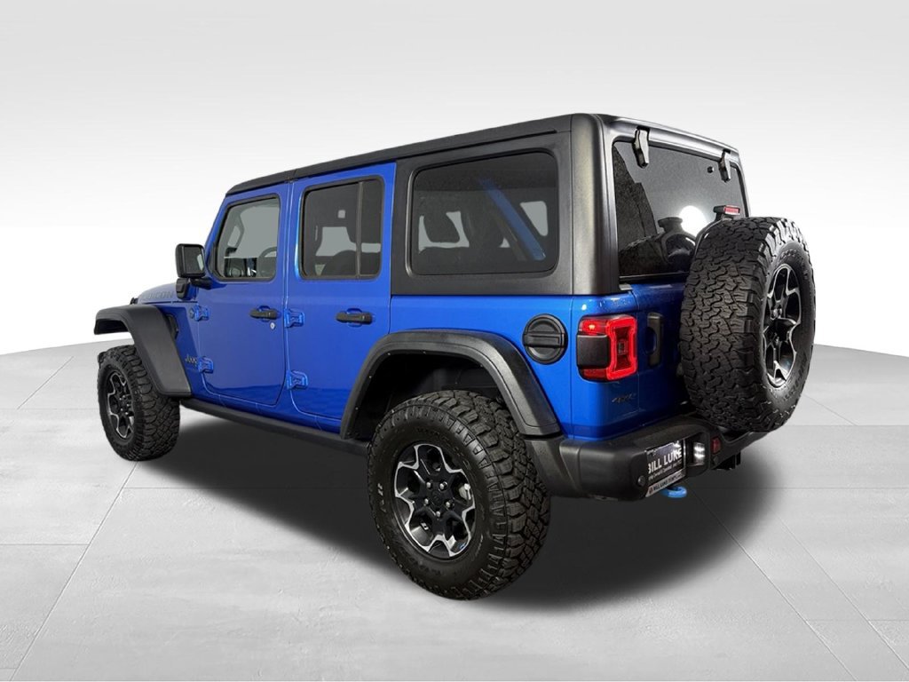 Used 2022 Jeep Wrangler Unlimited Rubicon 4xe w/ Steel Bumper Group AWD/4WD image 8