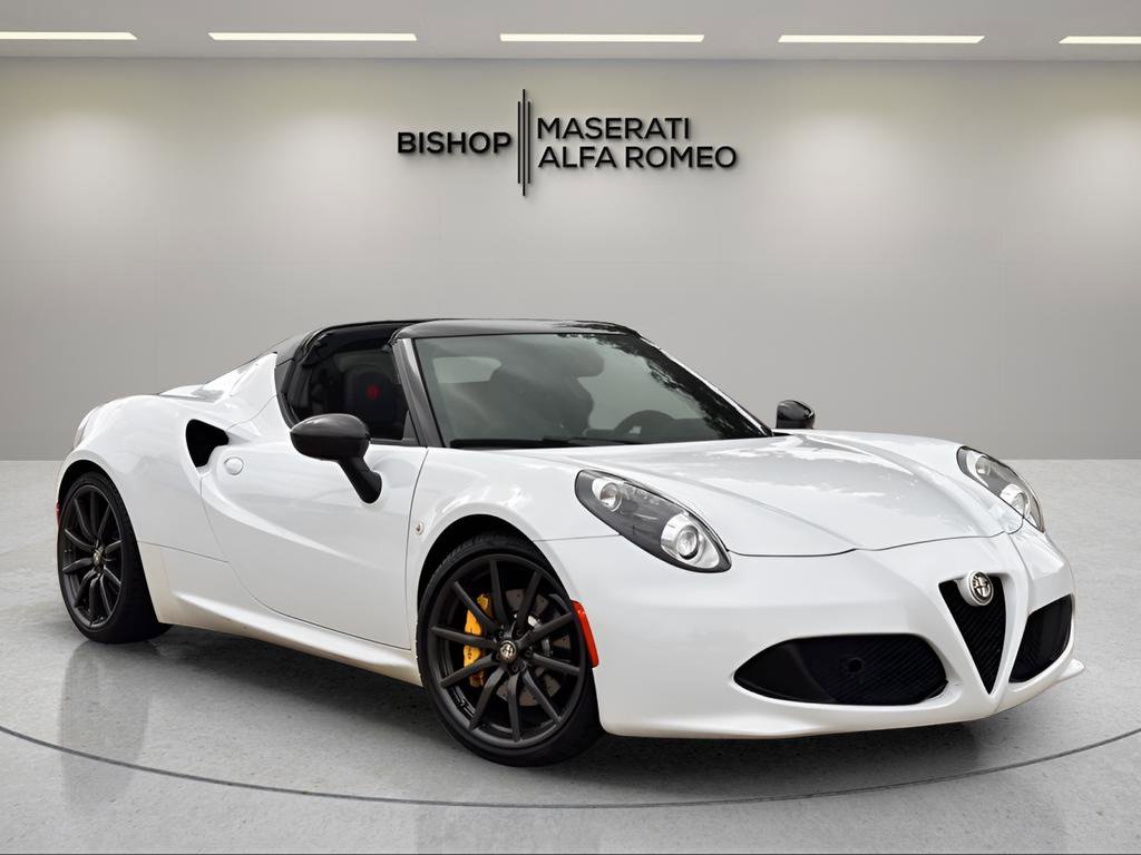 Used 2015 Alfa Romeo 4C Spider w/ Spider Track Package