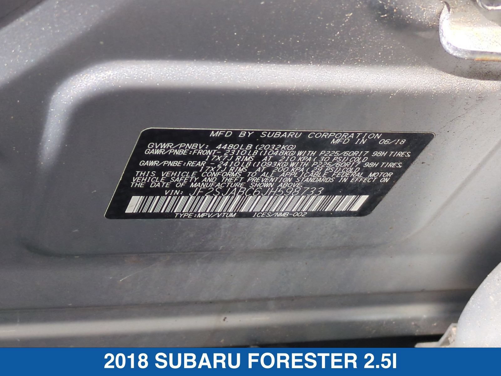 Used 2018 Subaru Forester 2.5i w/ Alloy Wheel Package AWD/4WD image 36