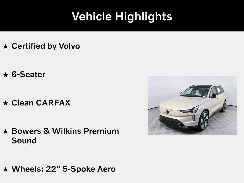 Certified 2025 Volvo EX90 Ultra AWD/4WD image 5