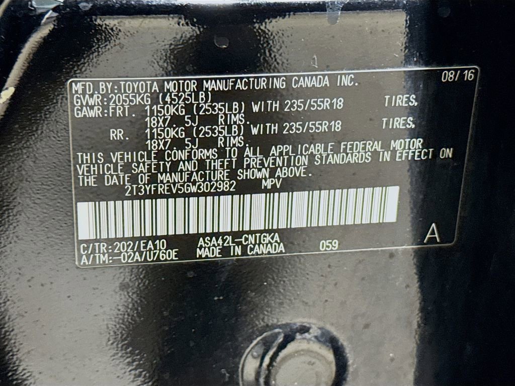 Used 2016 Toyota RAV4 Limited FWD image 30