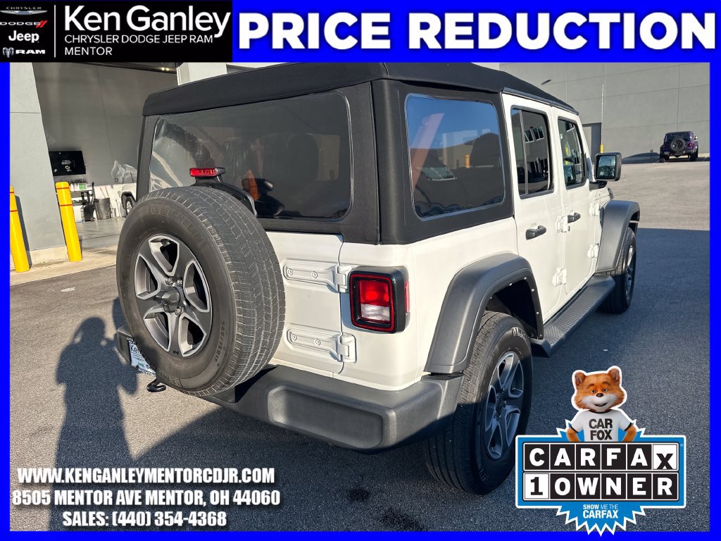Certified 2023 Jeep Wrangler Unlimited Sport AWD/4WD image 10