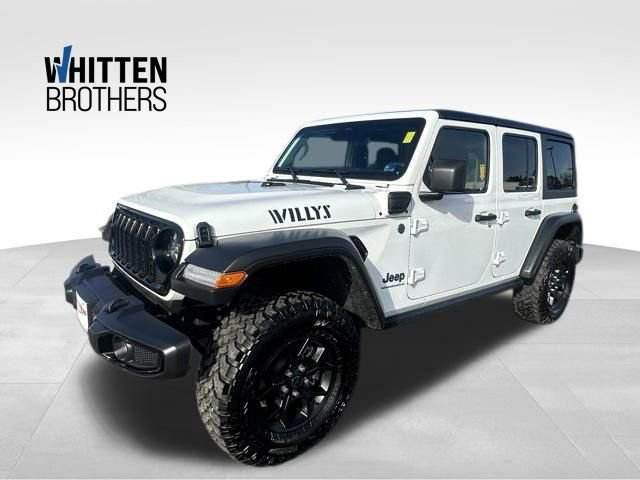 Used 2025 Jeep Wrangler Unlimited Sport S 4xe image 1