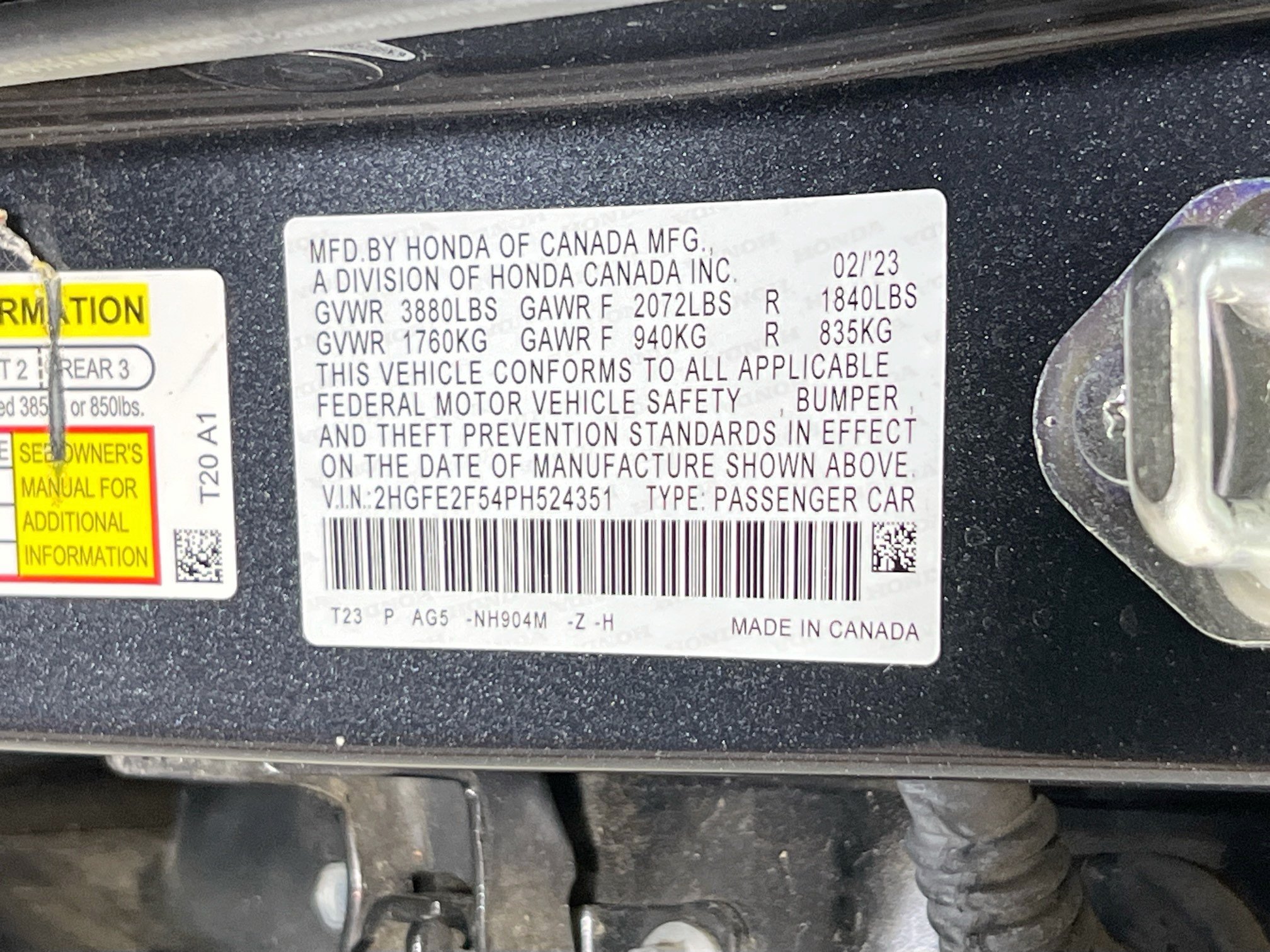 Used 2023 Honda Civic Sport image 29