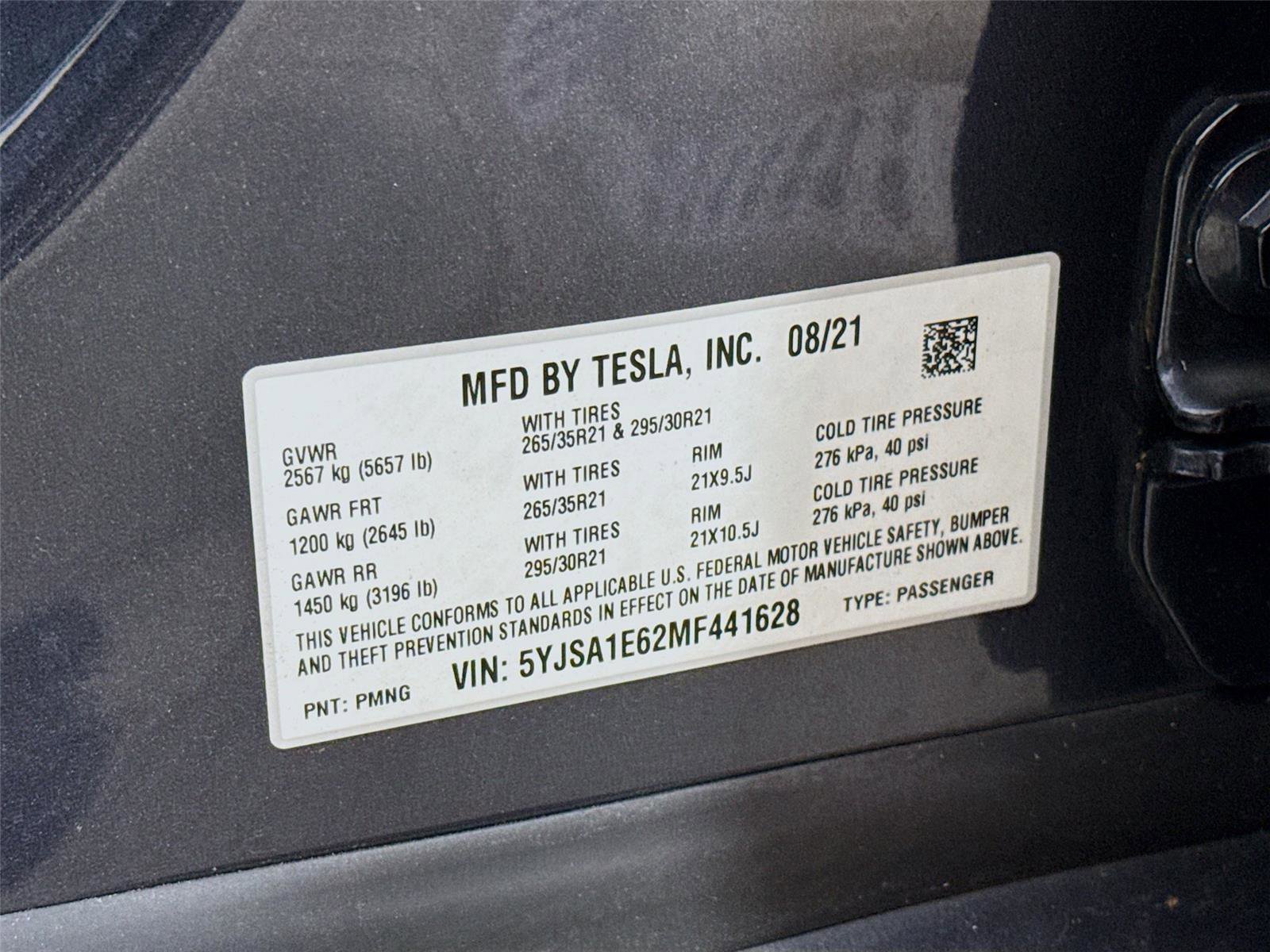 Used 2021 Tesla Model S Plaid image 32