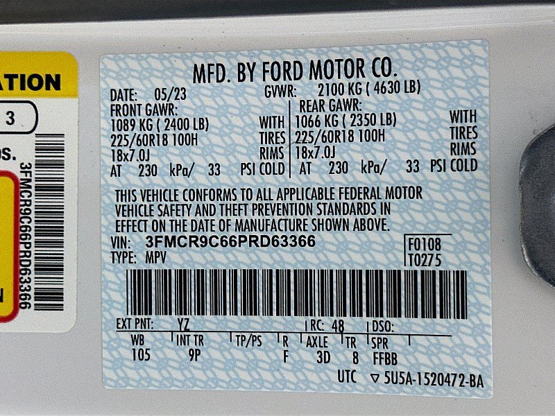 Used 2023 Ford Bronco Sport Outer Banks w/ Tech Package AWD/4WD image 34