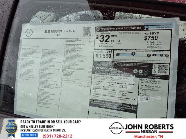 New 2026 Nissan Sentra SR w/ SR Premium Package image 23