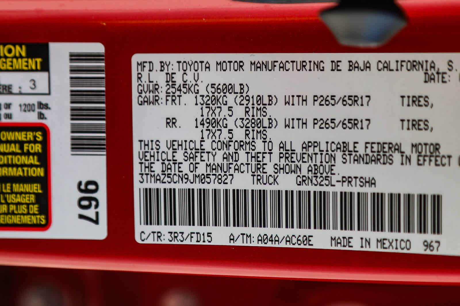 Used 2018 Toyota Tacoma TRD Sport image 28