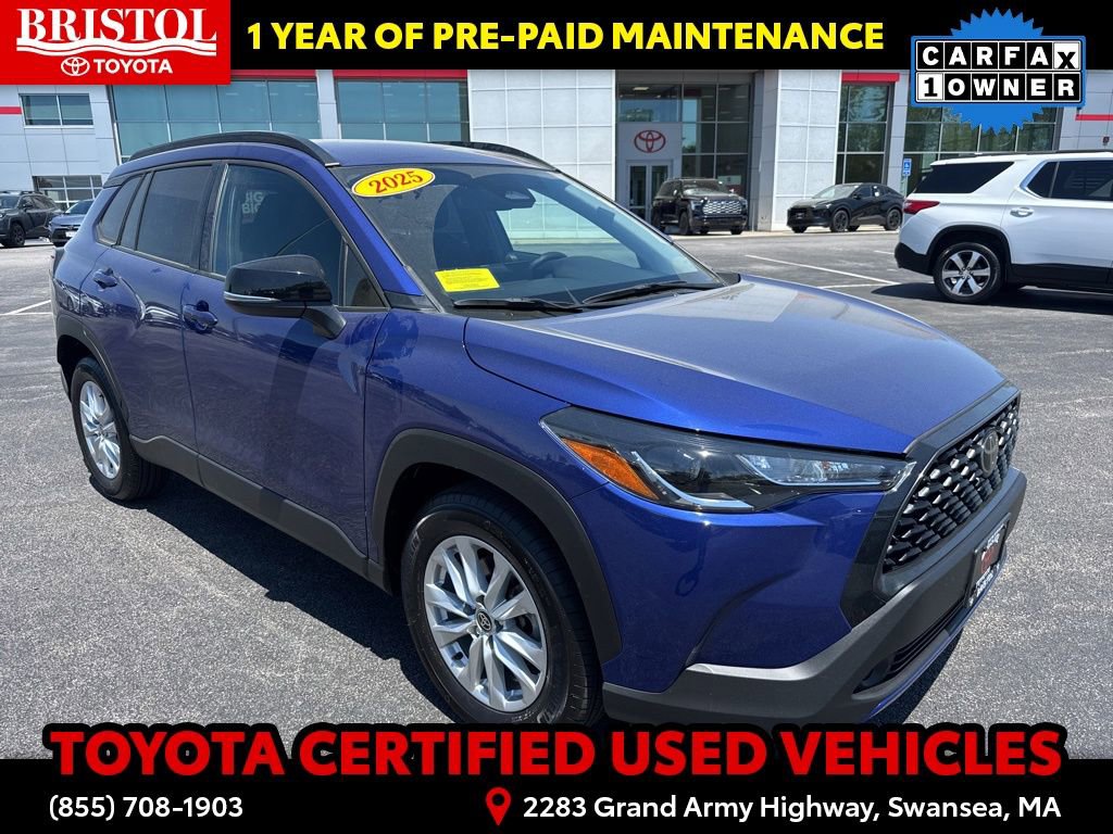 Certified 2025 Toyota Corolla Cross LE