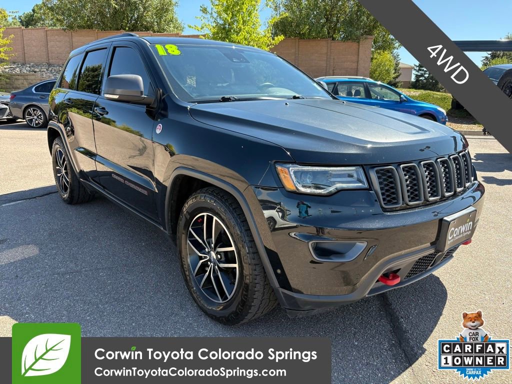 Used 2018 Jeep Grand Cherokee Trailhawk w/ Trailhawk Luxury Group