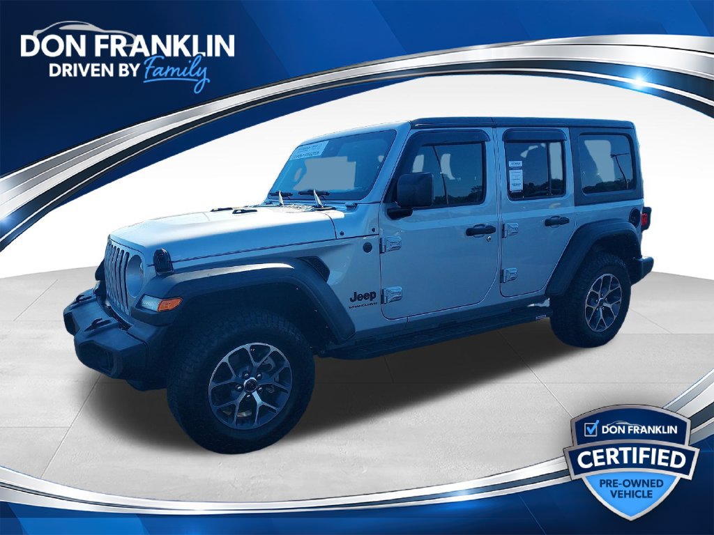 Used 2024 Jeep Wrangler Unlimited Sport
