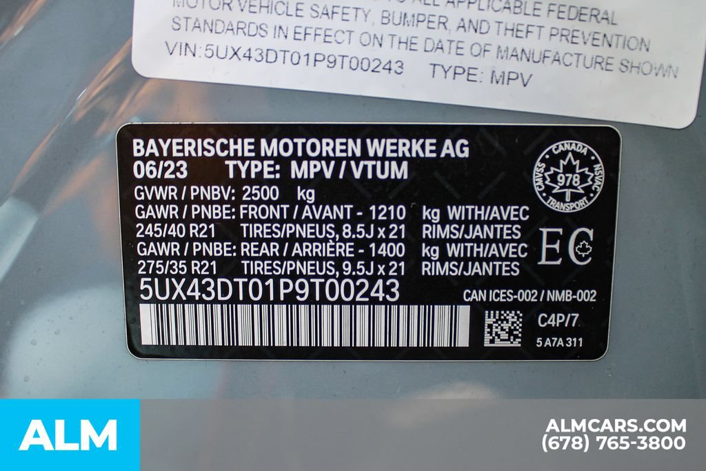Used 2023 BMW X4 M40i w/ Premium Enhanced Package AWD/4WD image 44