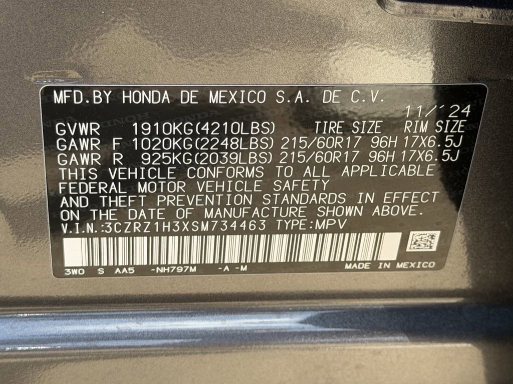Used 2025 Honda HR-V LX image 30