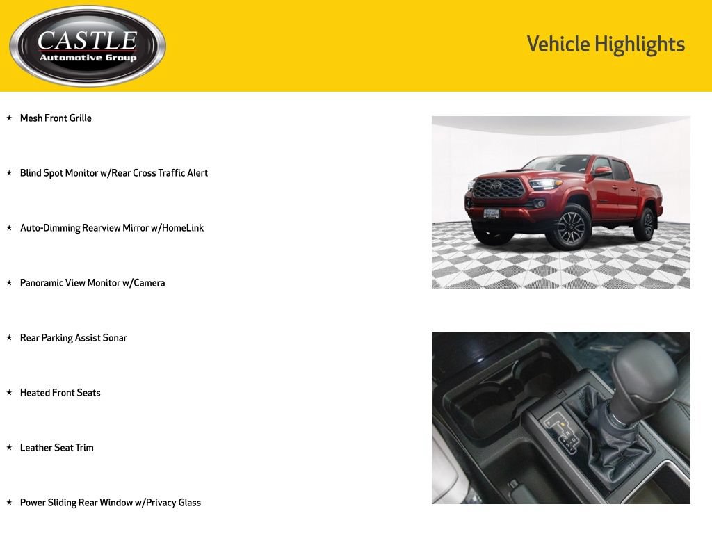 Used 2023 Toyota Tacoma TRD Sport w/ TRD Premium Sport Package AWD/4WD image 7