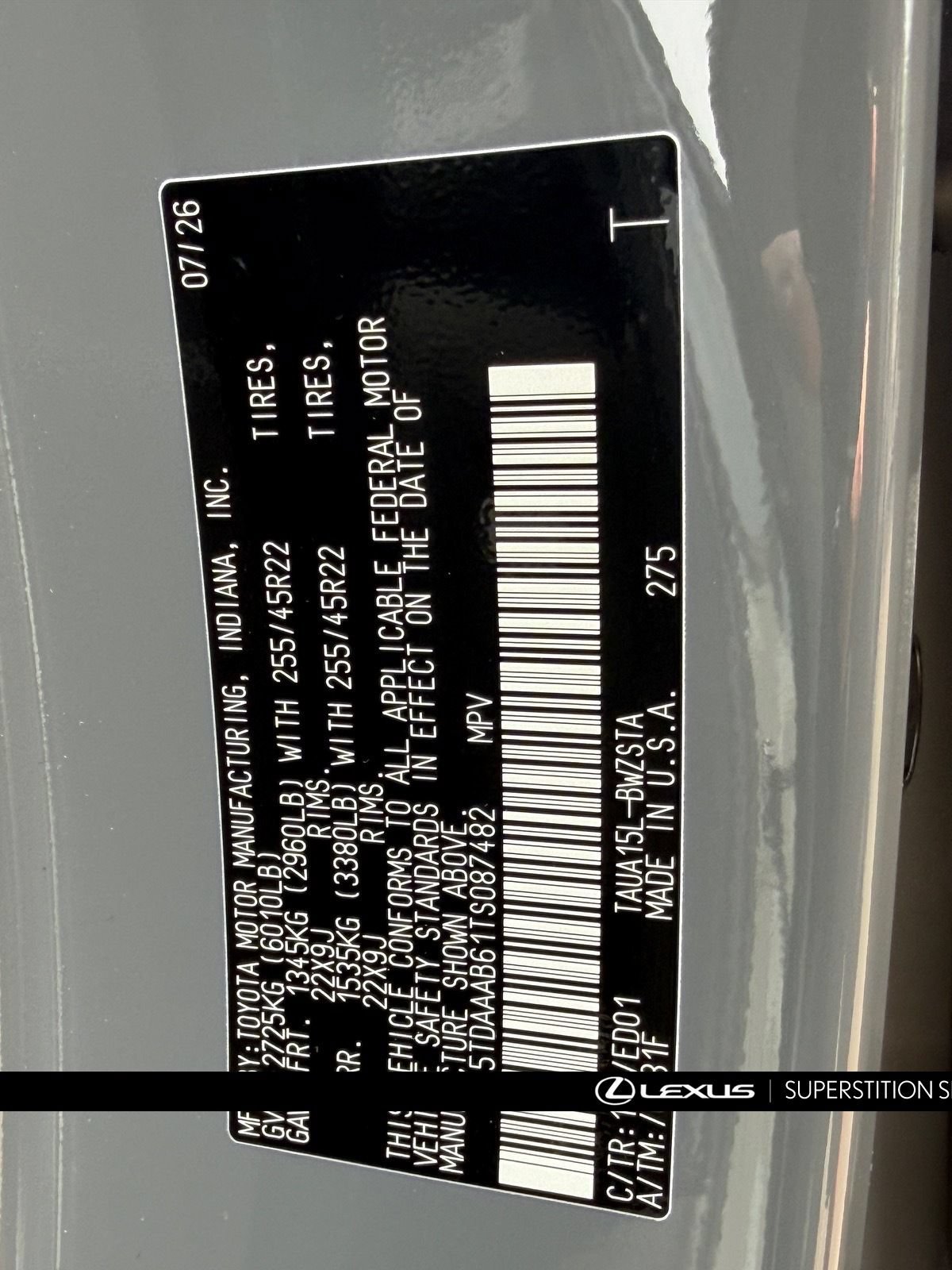 New 2026 Lexus TX 350 AWD image 26