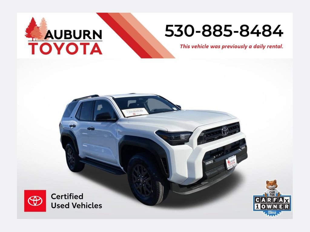 Certified 2025 Toyota 4Runner SR5