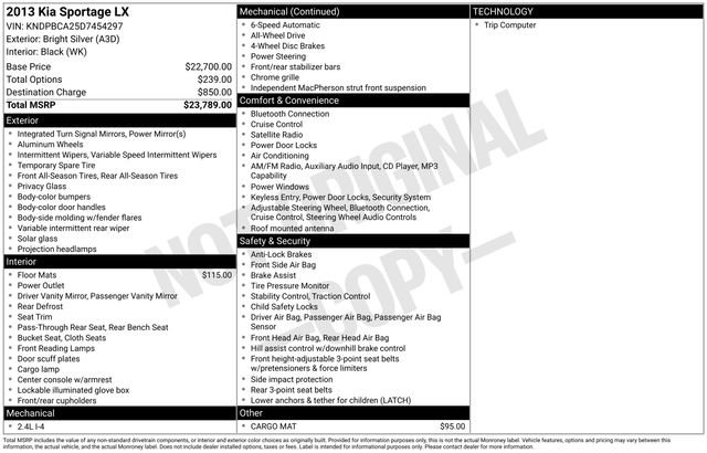 Used 2013 Kia Sportage LX image 29