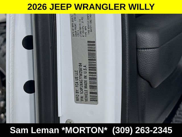 New 2026 Jeep Wrangler Willys image 28