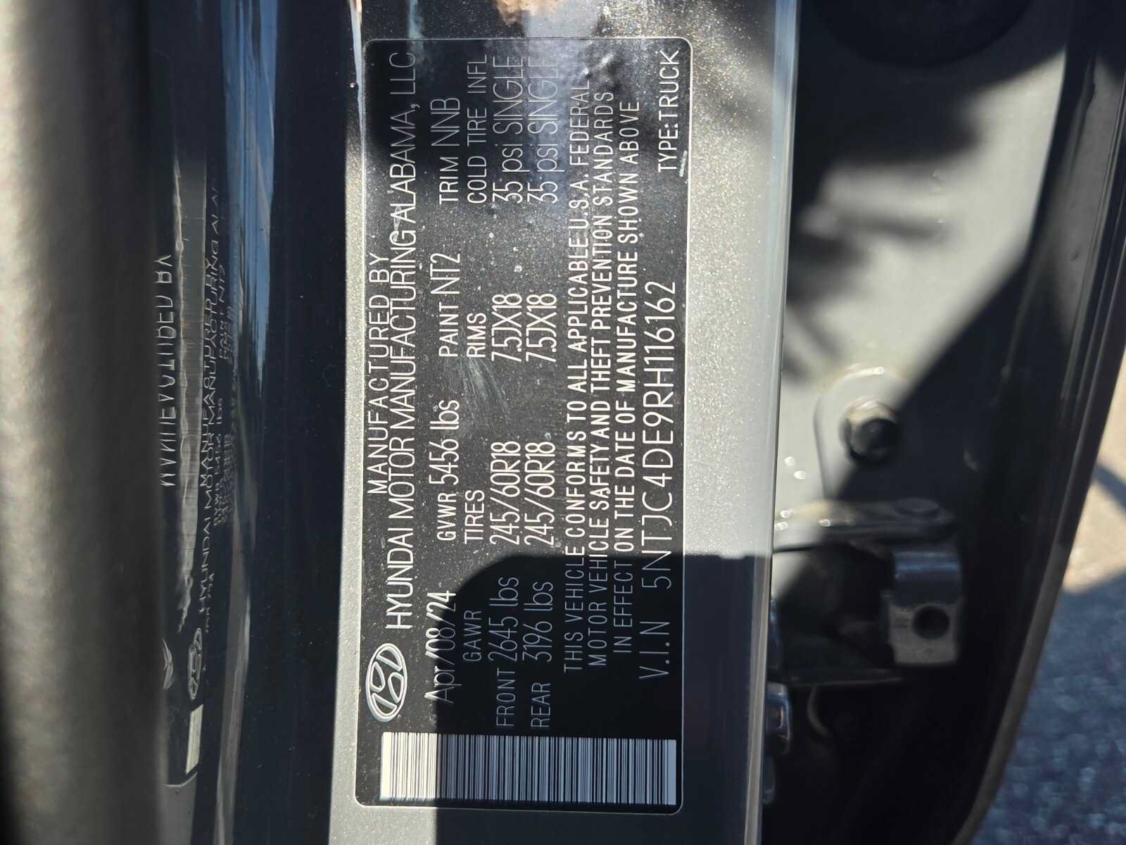 Used 2024 Hyundai Santa Cruz SEL w/ Activity Package FWD image 20