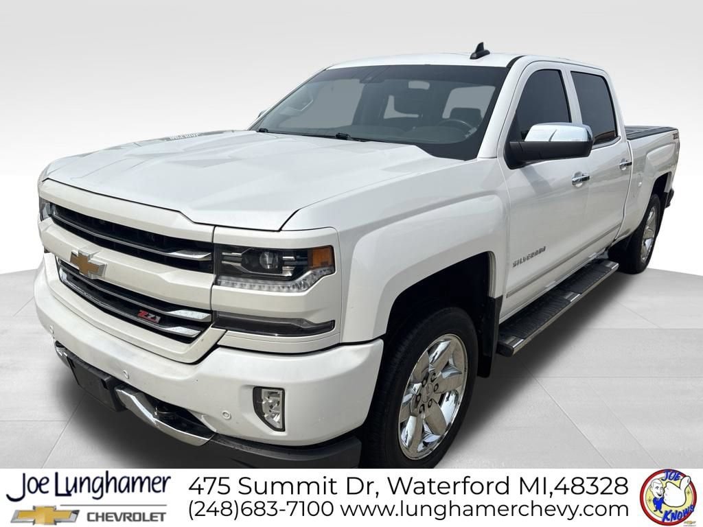 Used 2018 Chevrolet Silverado 1500 LTZ Z71 w/ LTZ Plus Package AWD/4WD image 8