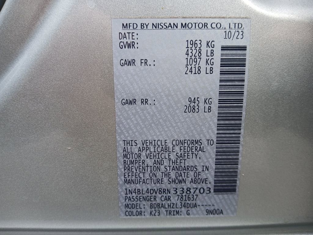 Used 2024 Nissan Altima 2.5 SV image 29