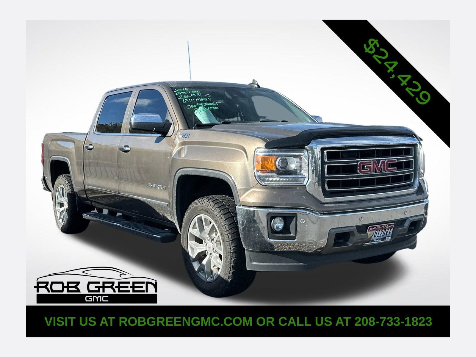 Used 2015 GMC Sierra 1500 SLT w/ SLT Crew Cab Value Package image 1