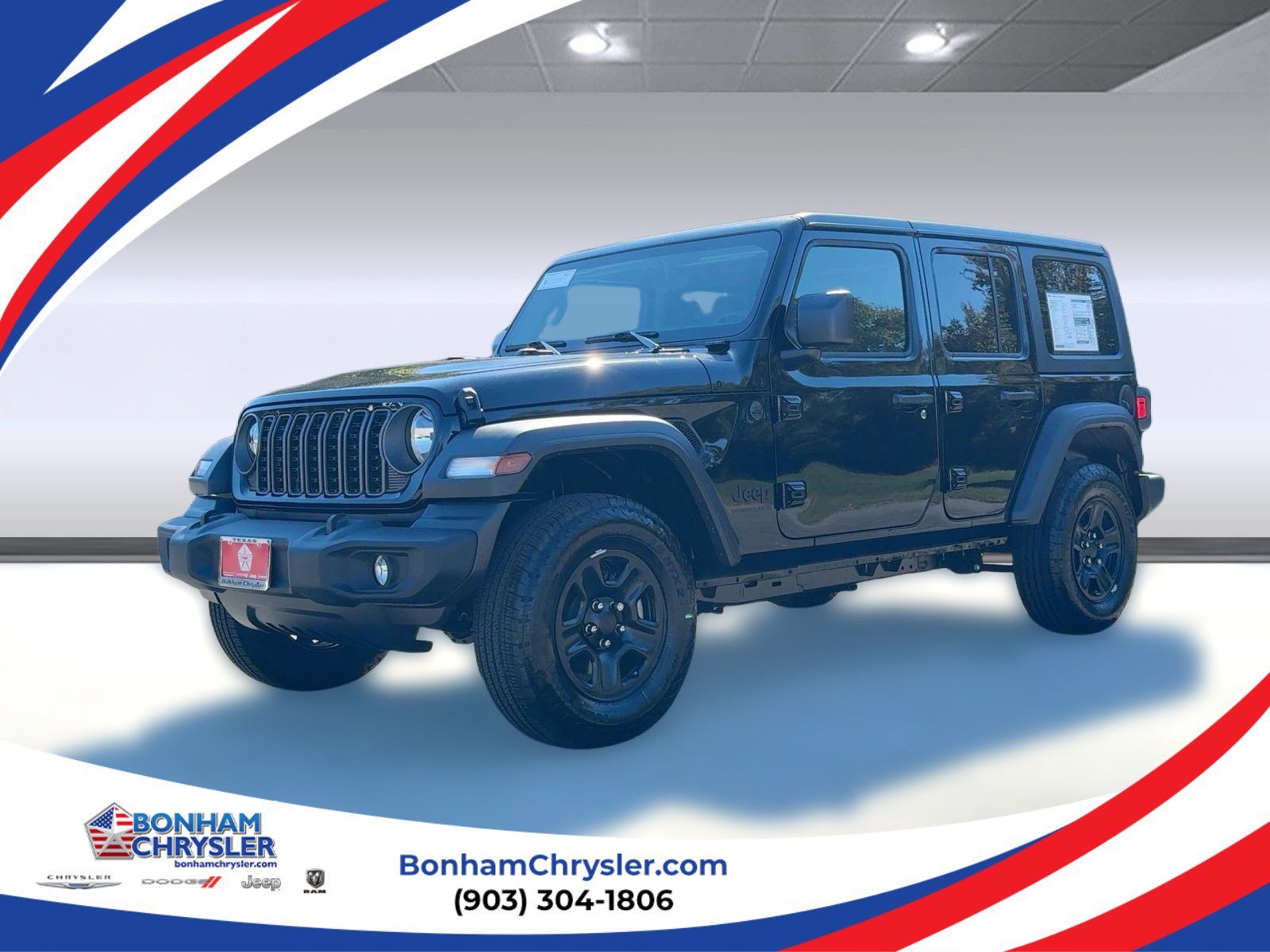 New 2025 Jeep Wrangler Sport