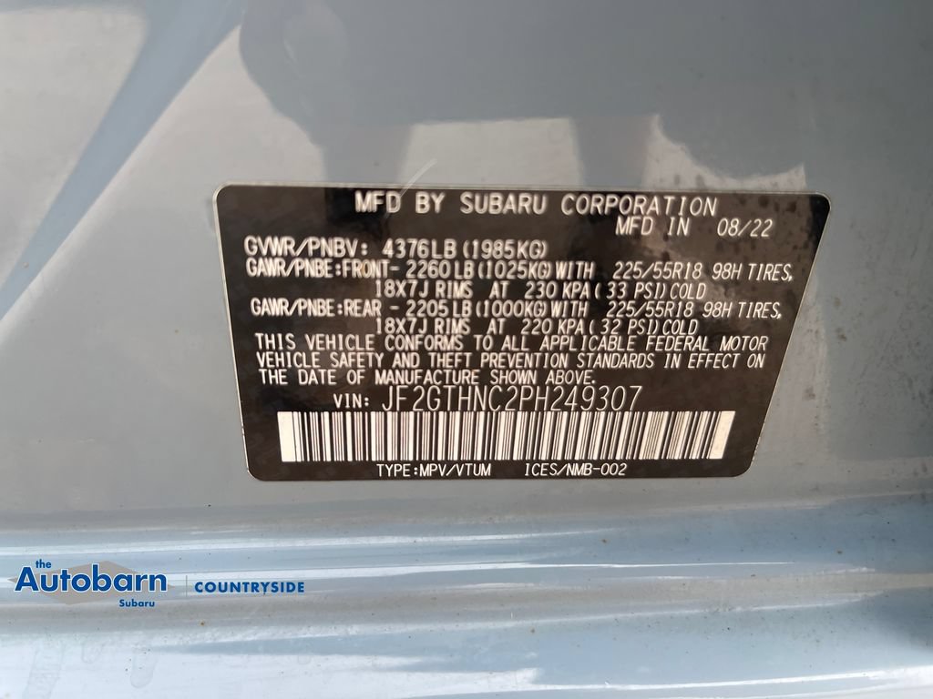 Certified 2023 Subaru Crosstrek 2.5i Limited AWD/4WD image 30