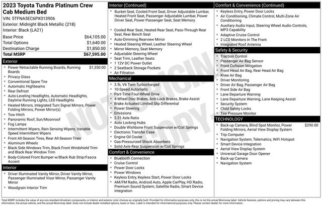 Used 2023 Toyota Tundra Platinum image 7