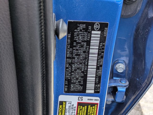 Used 2020 Toyota Camry XSE FWD image 15