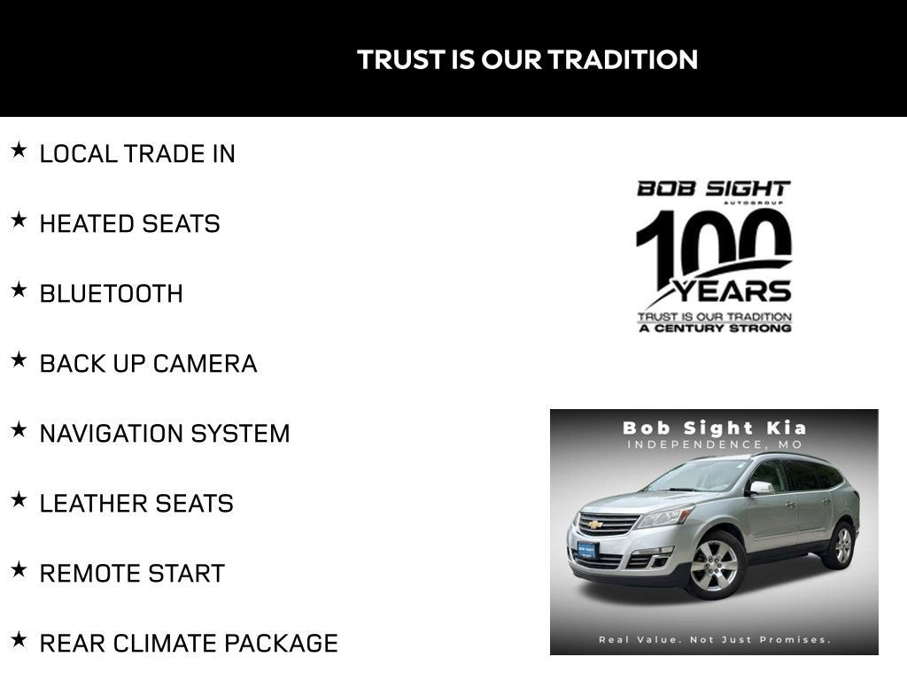 Used 2015 Chevrolet Traverse LTZ FWD image 2