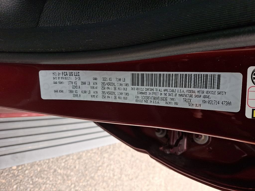 Used 2019 RAM 1500 Limited w/ Advanced Safety Group image 27