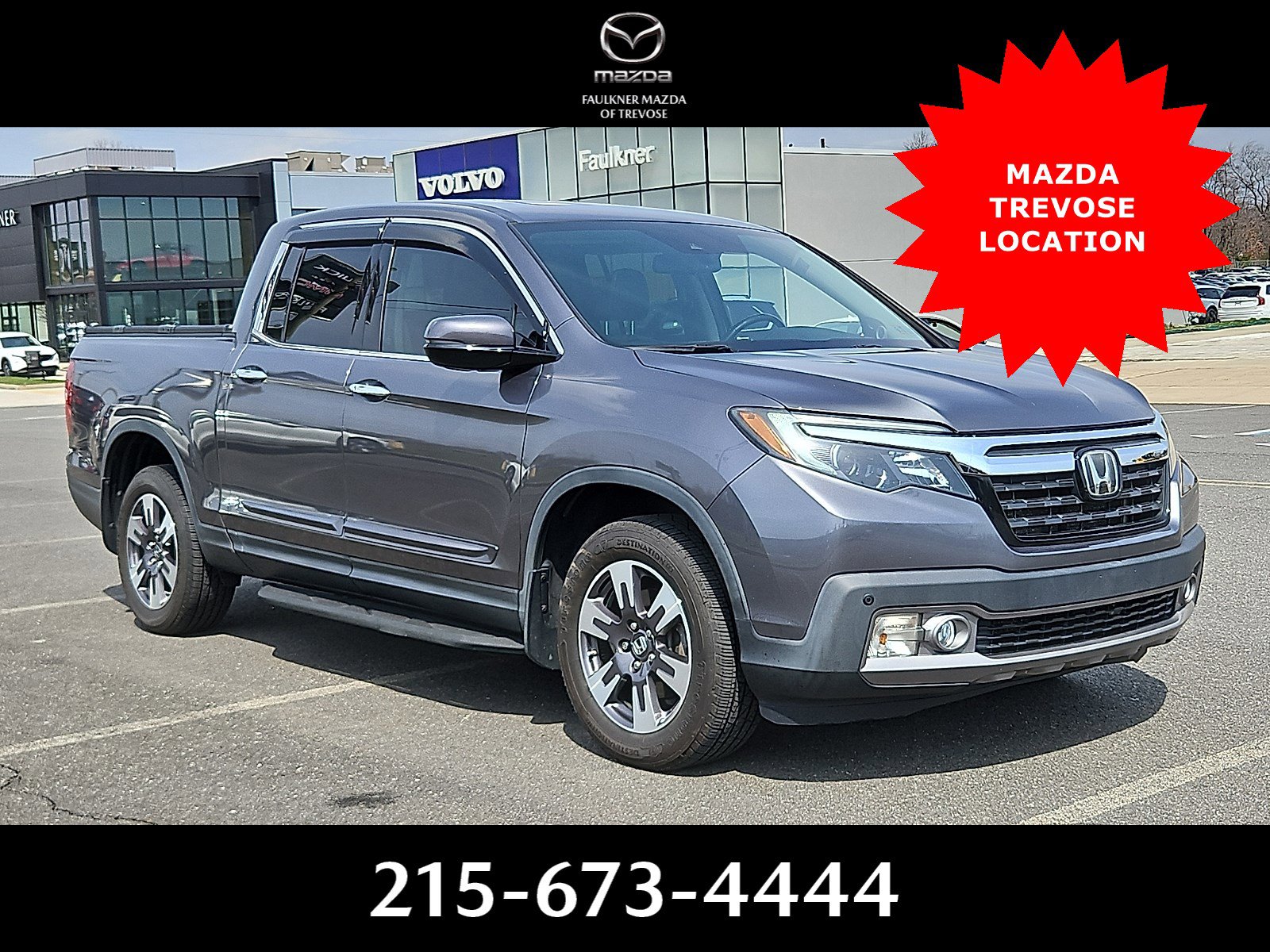 Used 2017 Honda Ridgeline RTL-E