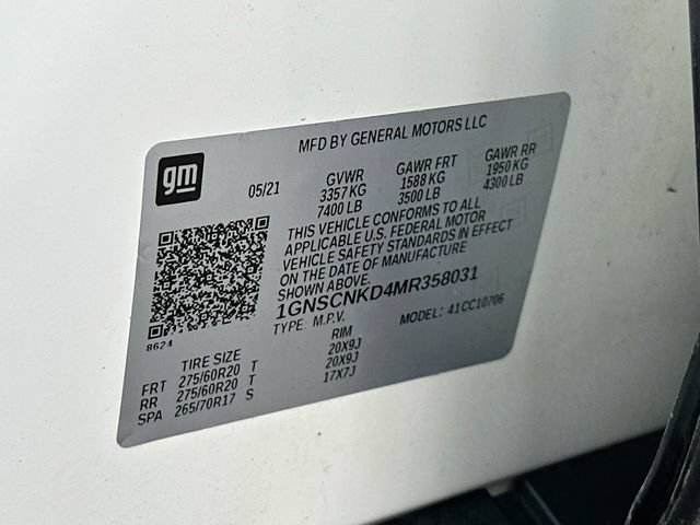 Used 2021 Chevrolet Tahoe LT RWD image 34