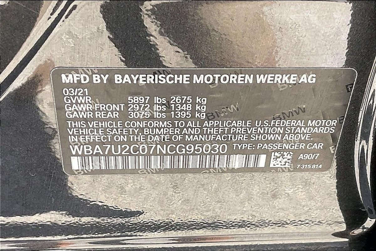 Used 2022 BMW 750i xDrive w/ Executive Package AWD/4WD image 19