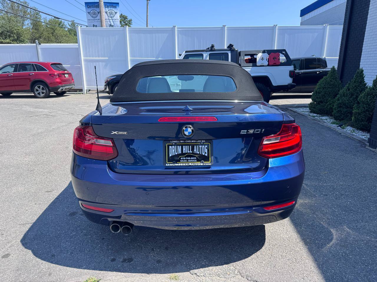 Used 2017 BMW 230i xDrive Convertible AWD/4WD image 4