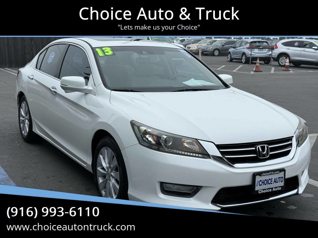 Used 2013 Honda Accord EX-L image 1