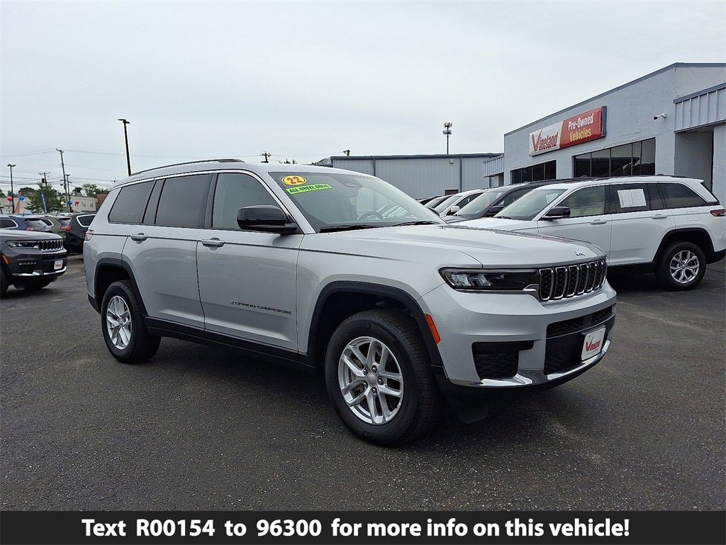 Used 2022 Jeep Grand Cherokee L Laredo w/ Luxury Tech Group I