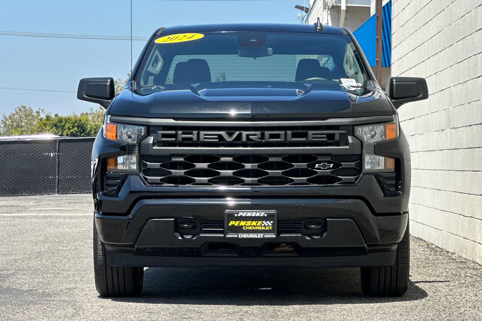 Certified 2024 Chevrolet Silverado 1500 Custom w/ LPO, Dark Essentials Package AWD/4WD image 9