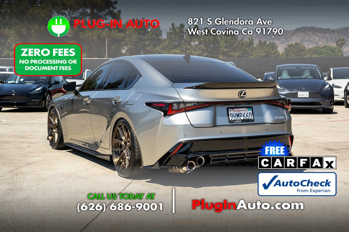Used 2023 Lexus IS 500 w/ Accessory Package RWD image 10