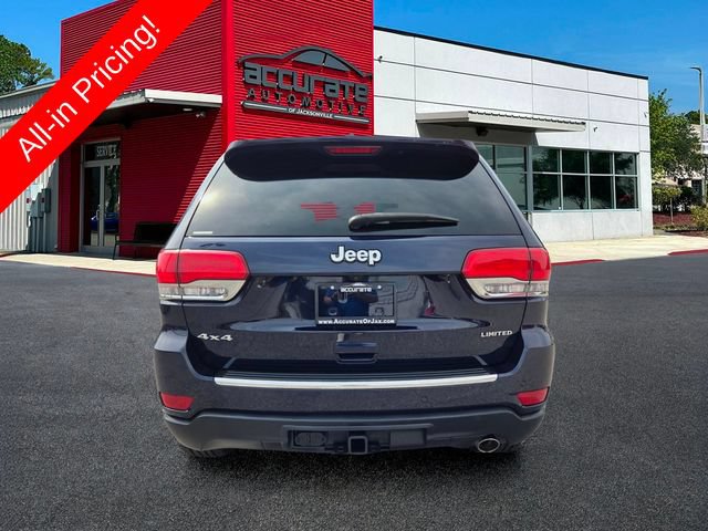Used 2017 Jeep Grand Cherokee Limited w/ Luxury Group II AWD/4WD image 4