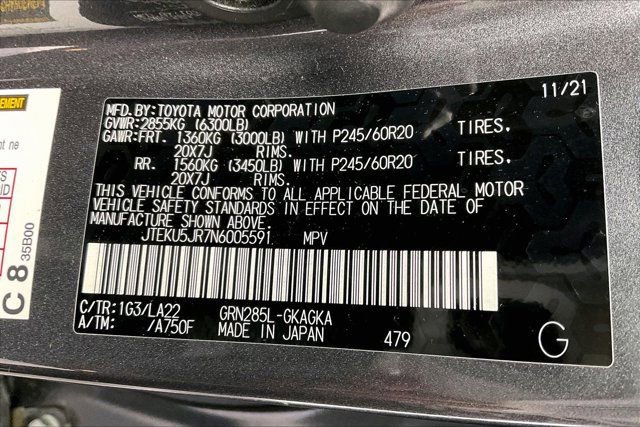 Used 2022 Toyota 4Runner Limited AWD/4WD image 34