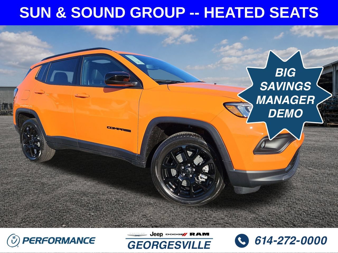 New 2026 Jeep Compass Latitude w/ Sun and Sound Group