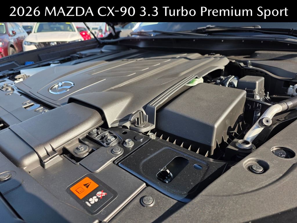 New 2026 MAZDA CX-90 3.3 Turbo w/ Premium Sport Pkg AWD/4WD image 8