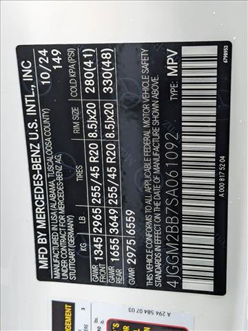 Certified 2025 Mercedes-Benz EQE 350+ SUV image 25