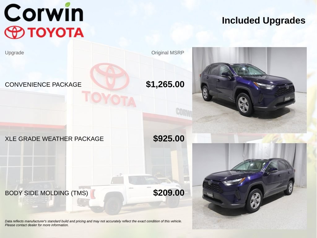 Used 2022 Toyota RAV4 XLE w/ Convenience Package AWD/4WD image 4