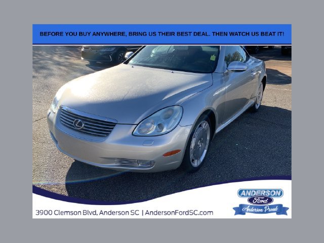 Used 2002 Lexus SC 430 Convertible RWD image 1