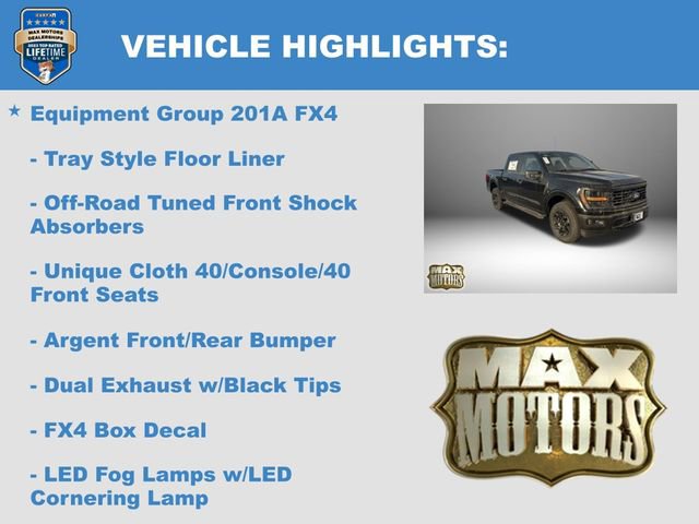 New 2025 Ford F150 STX w/ Equipment Group 201A FX4 image 5